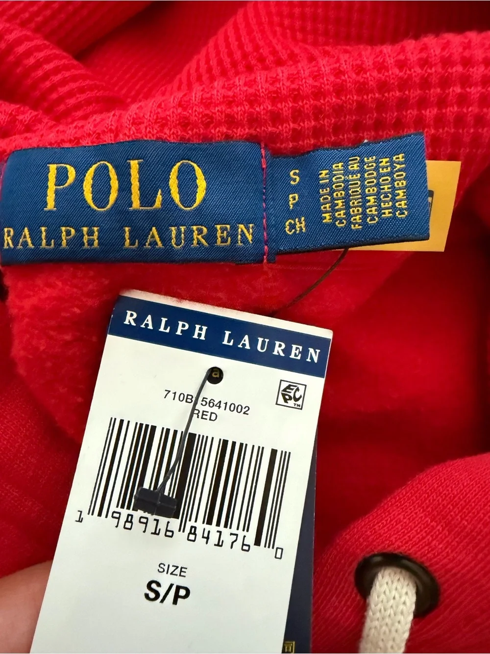 Polo Ralph Lauren Bleecker NY Run Club P-Wing Fleece Hoodie NYC Men’s Sizes